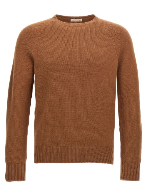 Crew-Neck Sweater MA'RY'YA Brown