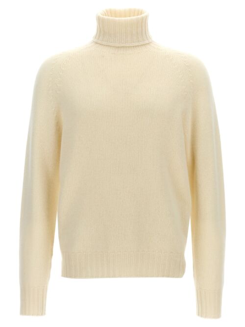 High neck sweater MA'RY'YA White