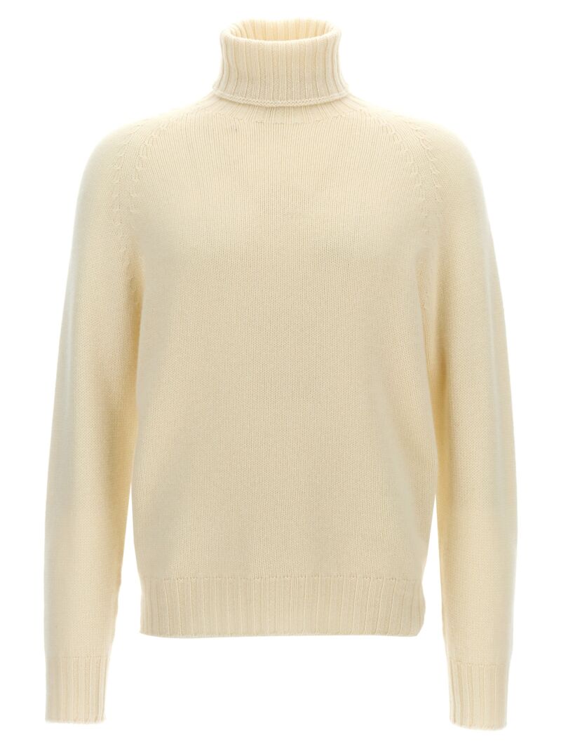 High neck sweater MA'RY'YA White