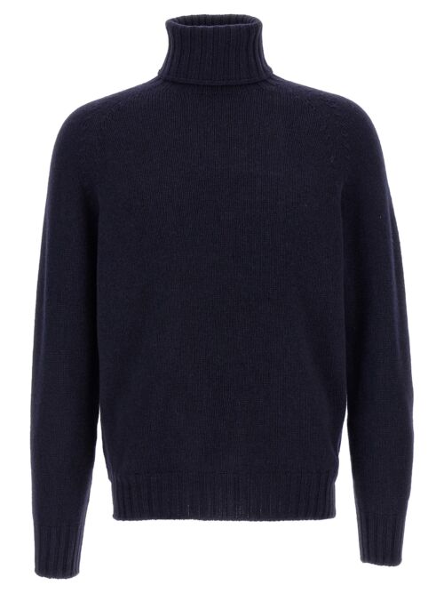 High neck sweater MA'RY'YA Blue