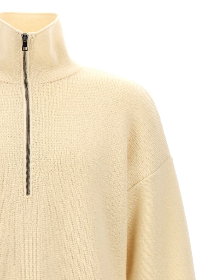 Half zip sweater Man MA'RY'YA White