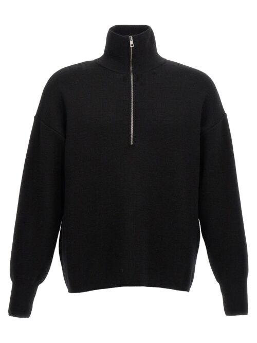 Half zip sweater MA'RY'YA Black