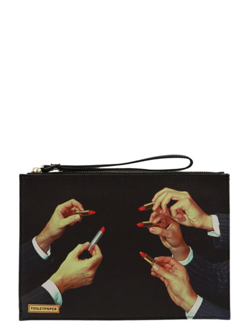 'Rossetti’ clutch SELETTI Black