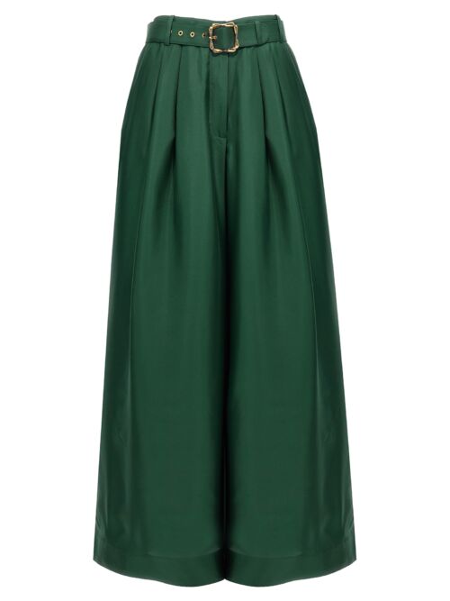 'Pavilion' pants ZIMMERMANN Green