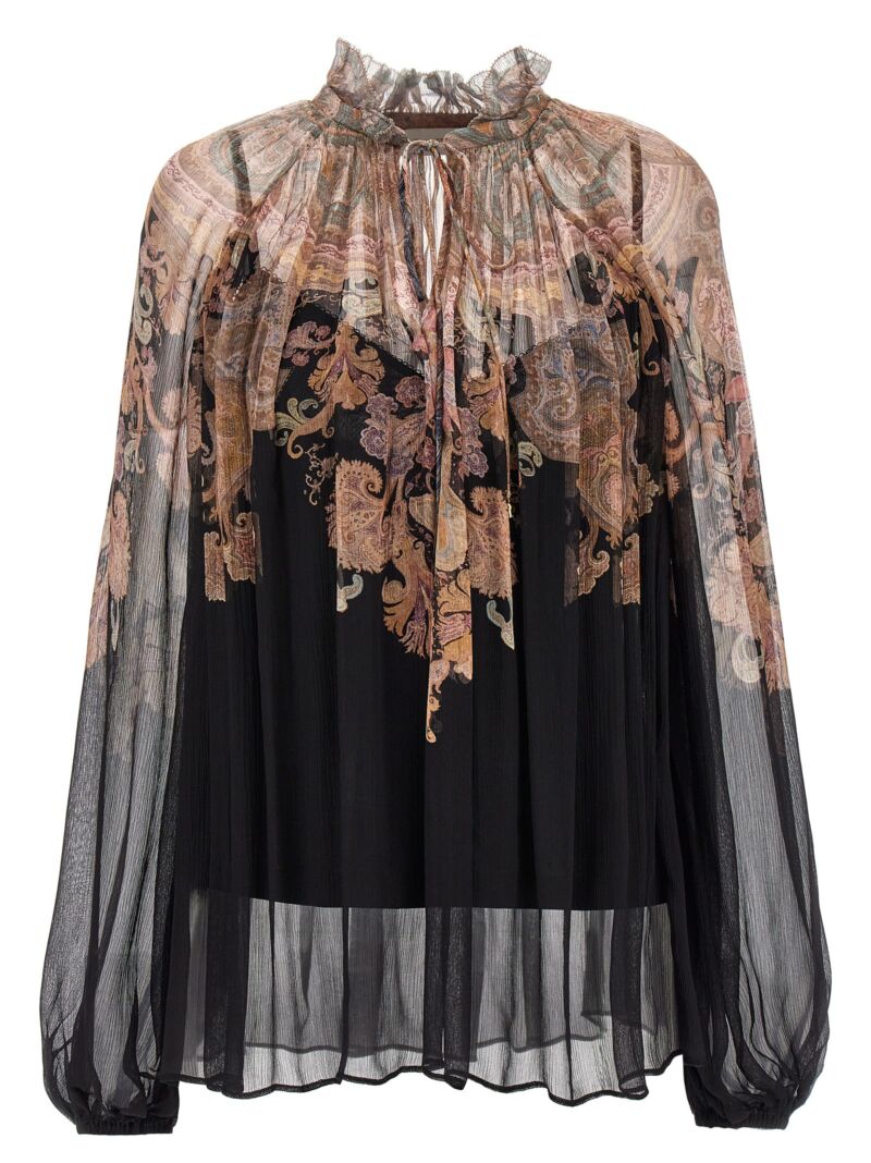 'Illustration Billow' blouse ZIMMERMANN Multicolor