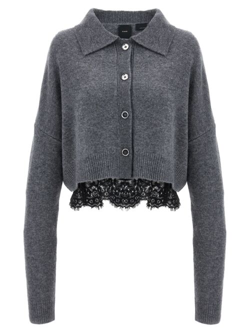 'Tipico' cardigan PINKO Gray