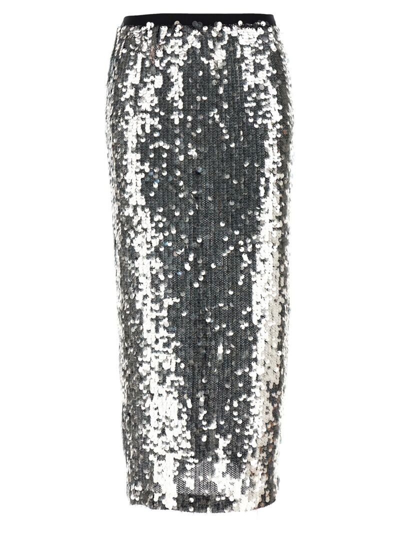 'Gazebo' skirt PINKO Silver