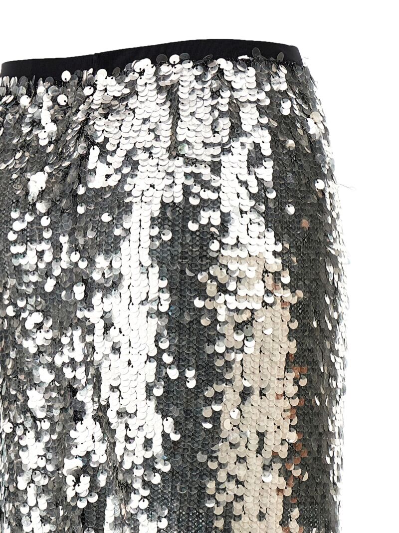 'Gazebo' skirt 100% polyester PINKO Silver