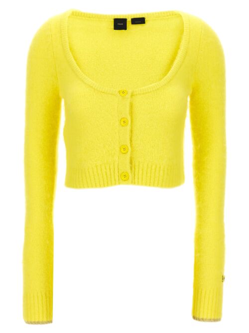 'Colorpoint' cardigan PINKO Yellow