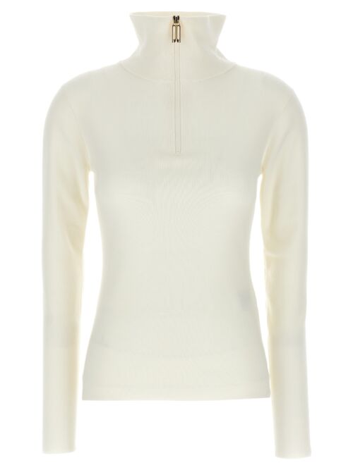 Half zip sweater VICTORIA BECKHAM White