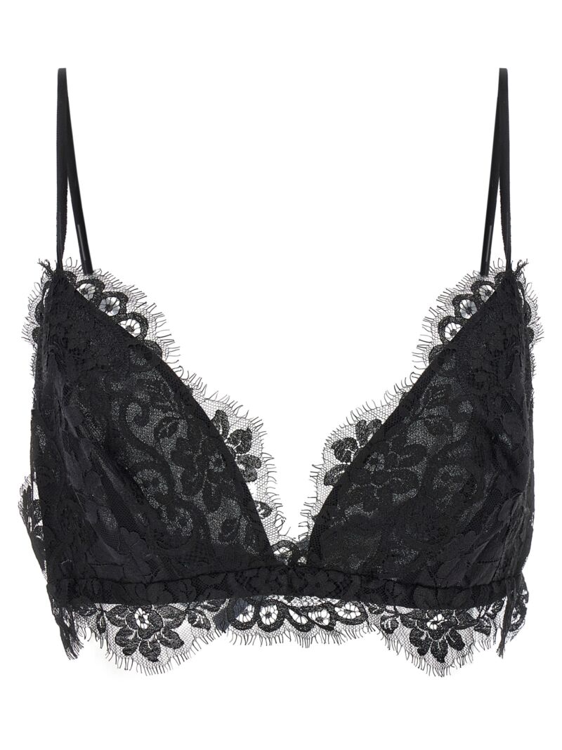 'Illustration Lace Bralette' top ZIMMERMANN Black