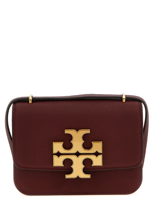 'Eleanor Pebbled Small Convertible' shoulder bag TORY BURCH Bordeaux