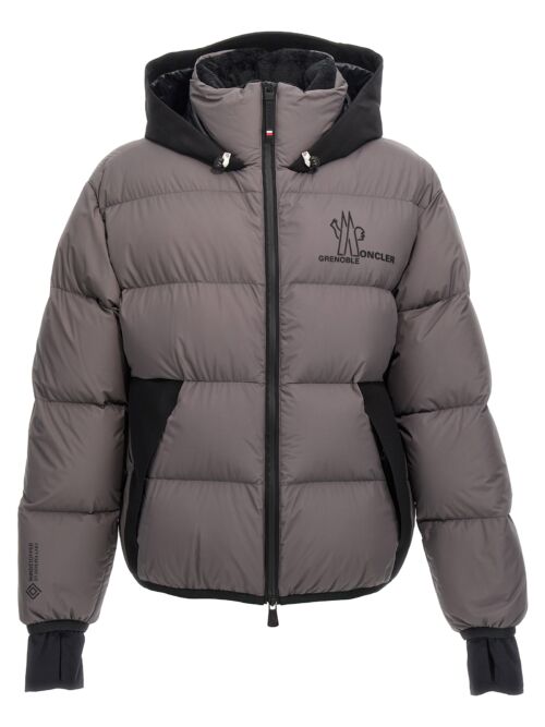 'Marcassin' down jacket MONCLER GRENOBLE Gray