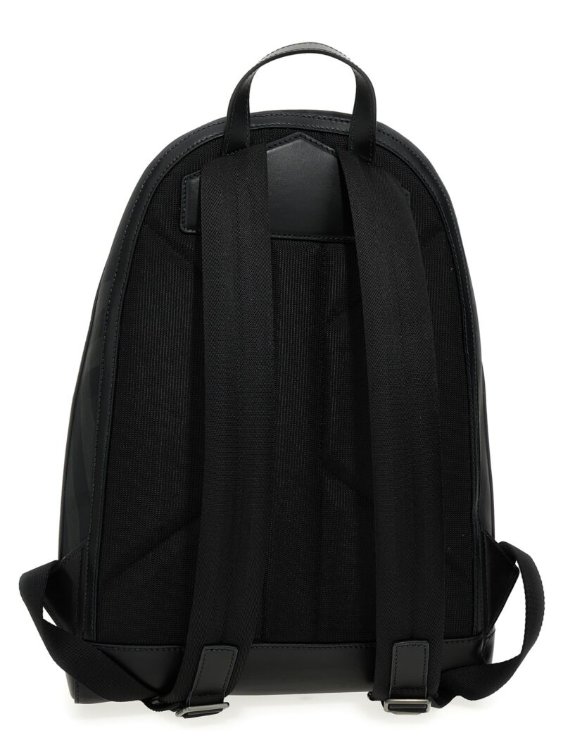 'Strapie' backpack 8065630CHARCOAL BURBERRY Gray