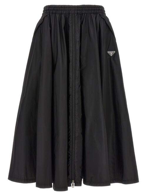 Re-Nylon skirt PRADA Black