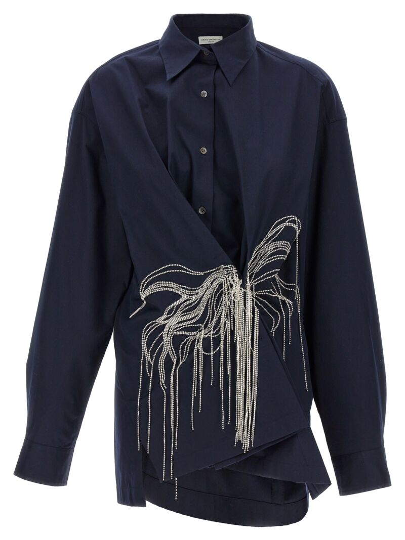 'Clicks' shirt DRIES VAN NOTEN Blue