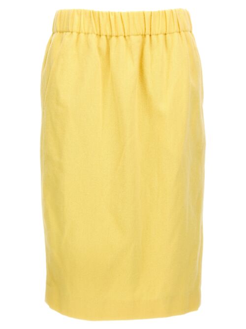 'Safya' skirt DRIES VAN NOTEN Yellow