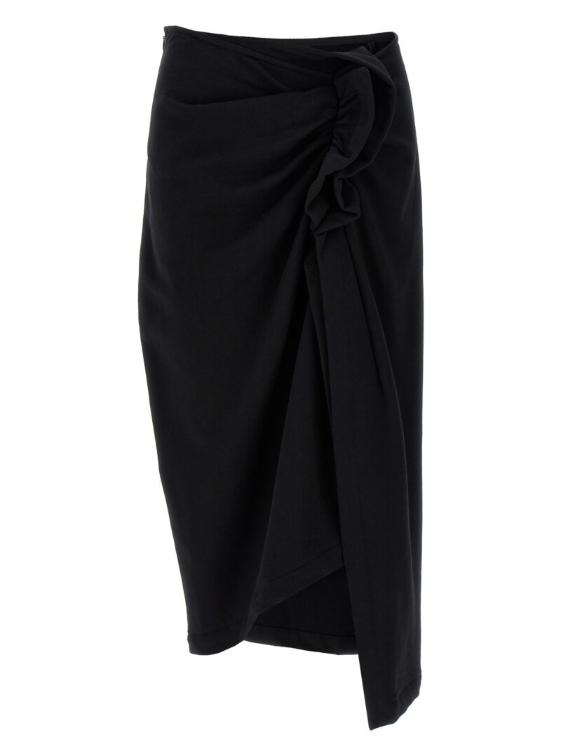 'Hanam' skirt DRIES VAN NOTEN Black