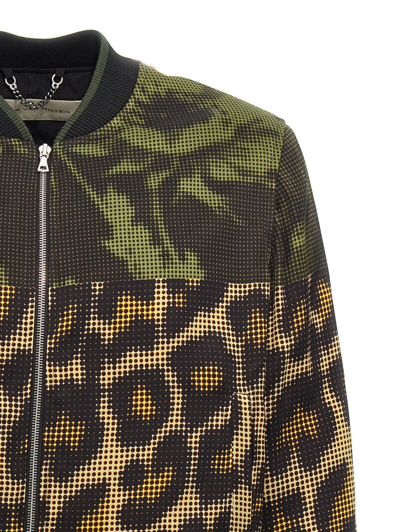 'Vanny' bomber jacket Man DRIES VAN NOTEN Multicolor