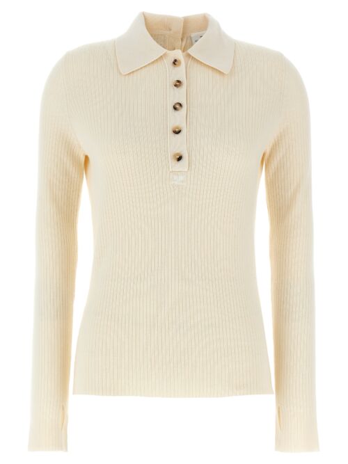 'Multi-Buttons' sweater COURREGES White