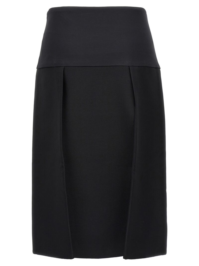 'Kidd' skirt 41324092200 KHAITE Black