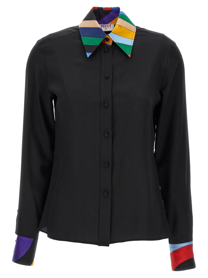 'Iride' shirt EMILIO PUCCI Black