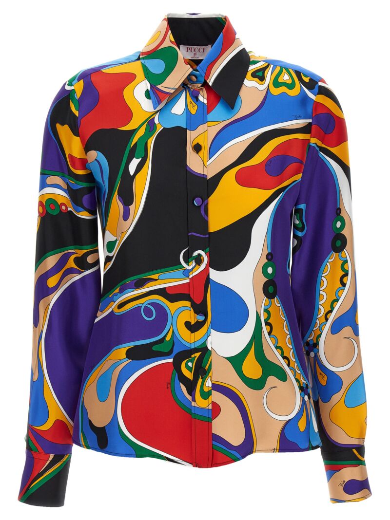 'Orchidee' shirt EMILIO PUCCI Multicolor