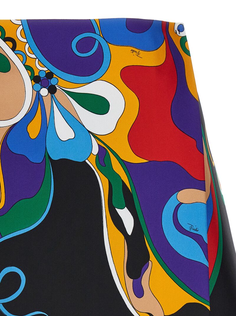 'Orchidee' skirt Woman EMILIO PUCCI Multicolor