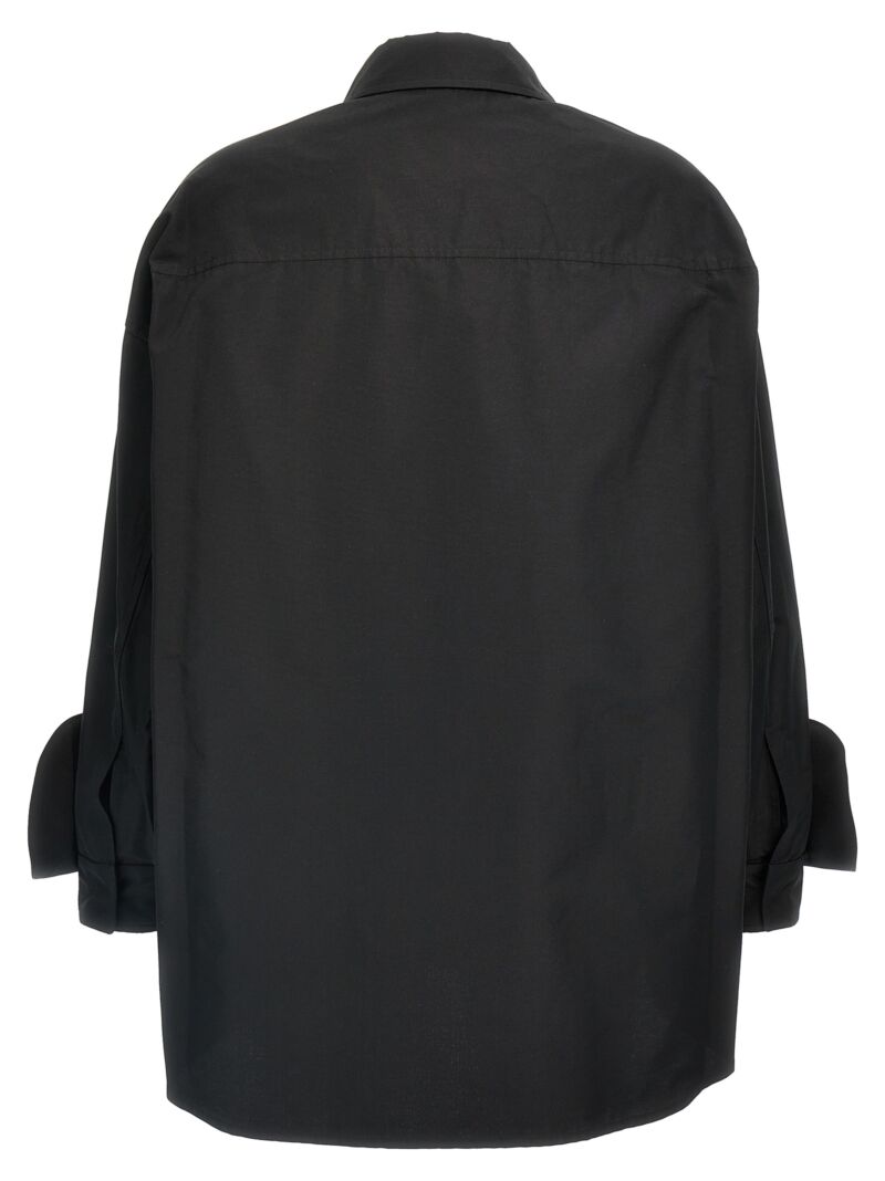 Valentino micro faille overshirt 5B0CI0RN4H20NO VALENTINO GARAVANI Black