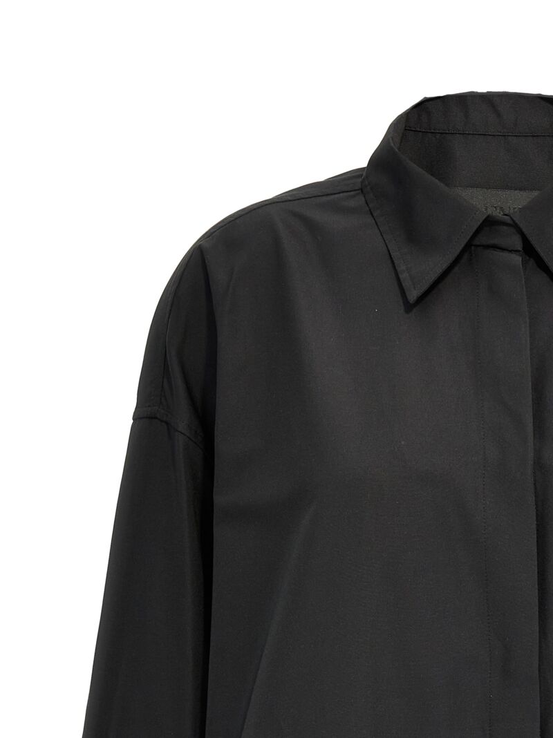 Valentino micro faille overshirt Woman VALENTINO GARAVANI Black