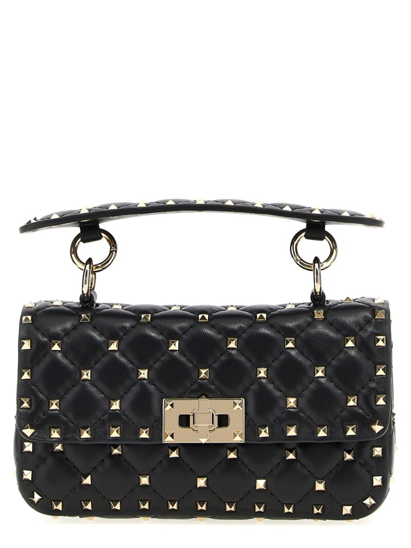 Valentino Garavani 'Rockstud Spike' shoulder bag VALENTINO GARAVANI Black