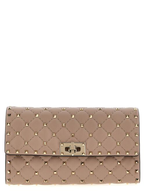 Valentino Garavani 'Rockstud Spike' shoulder bag VALENTINO GARAVANI Beige