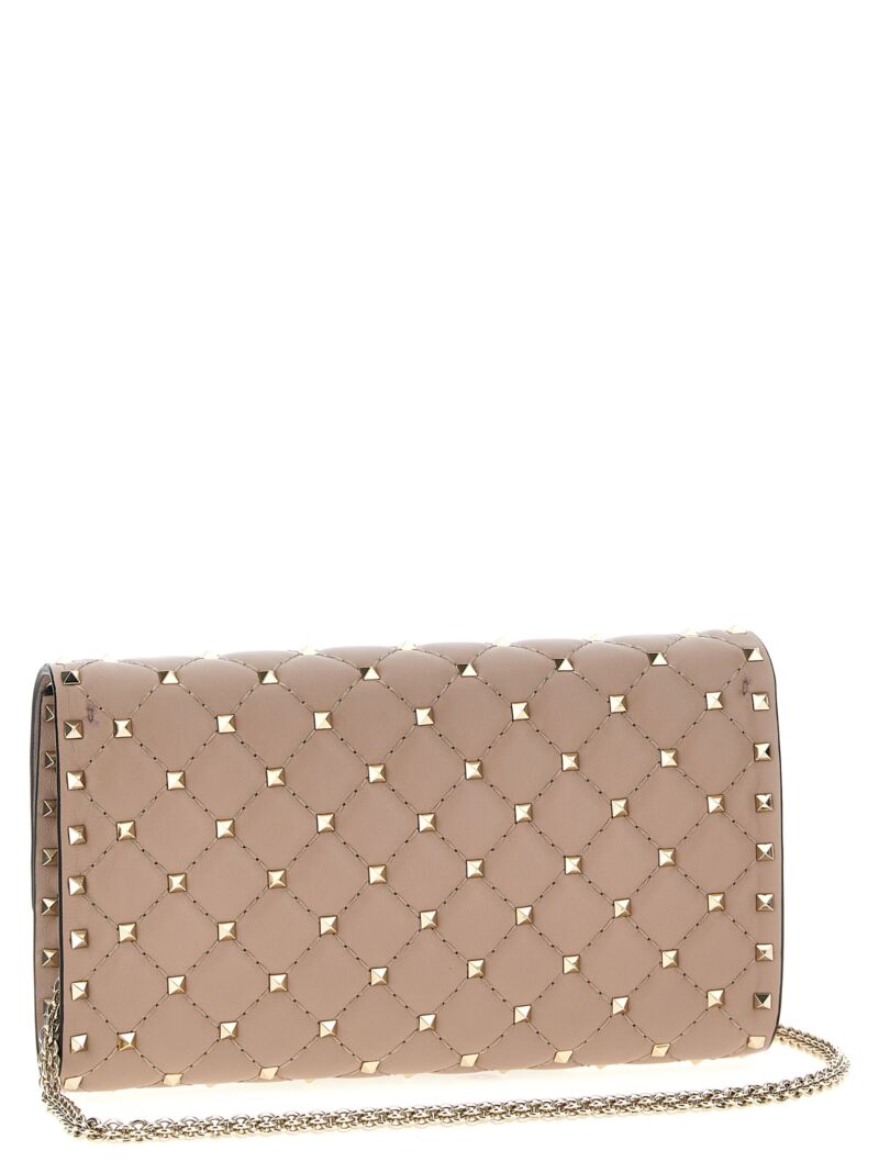 Valentino Garavani 'Rockstud Spike' shoulder bag 5W2B0137NAPP45 VALENTINO GARAVANI Beige