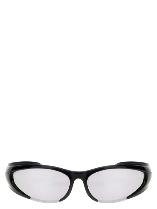 'Reverse Xpander Rectangle' sunglasses BALENCIAGA Black