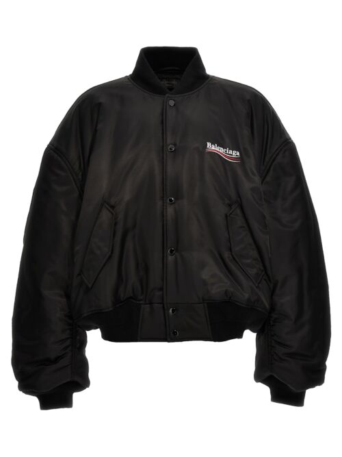 'Political Campaign' bomber jacket BALENCIAGA Black