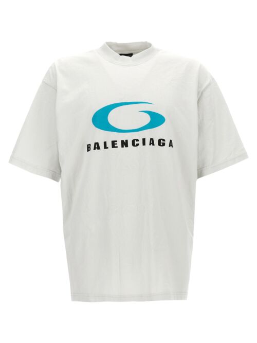 'Loop Sports Icon' T-shirt BALENCIAGA White