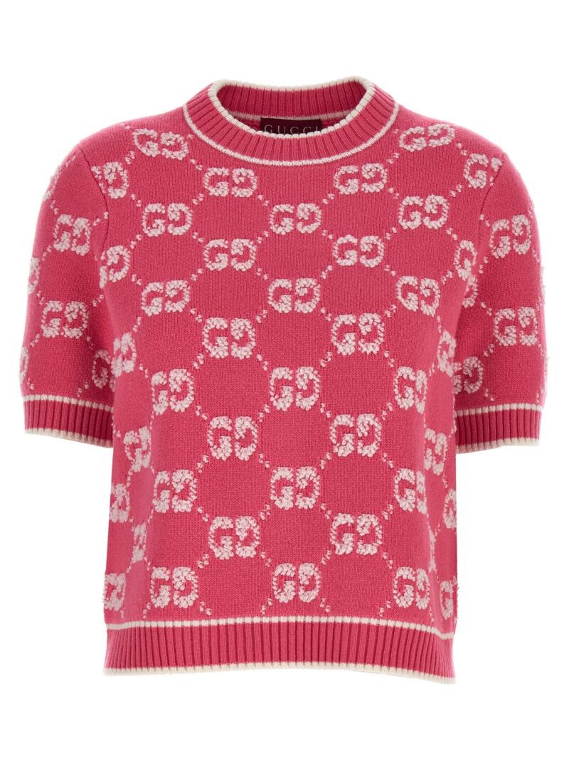 'GG' sweater GUCCI Fuchsia