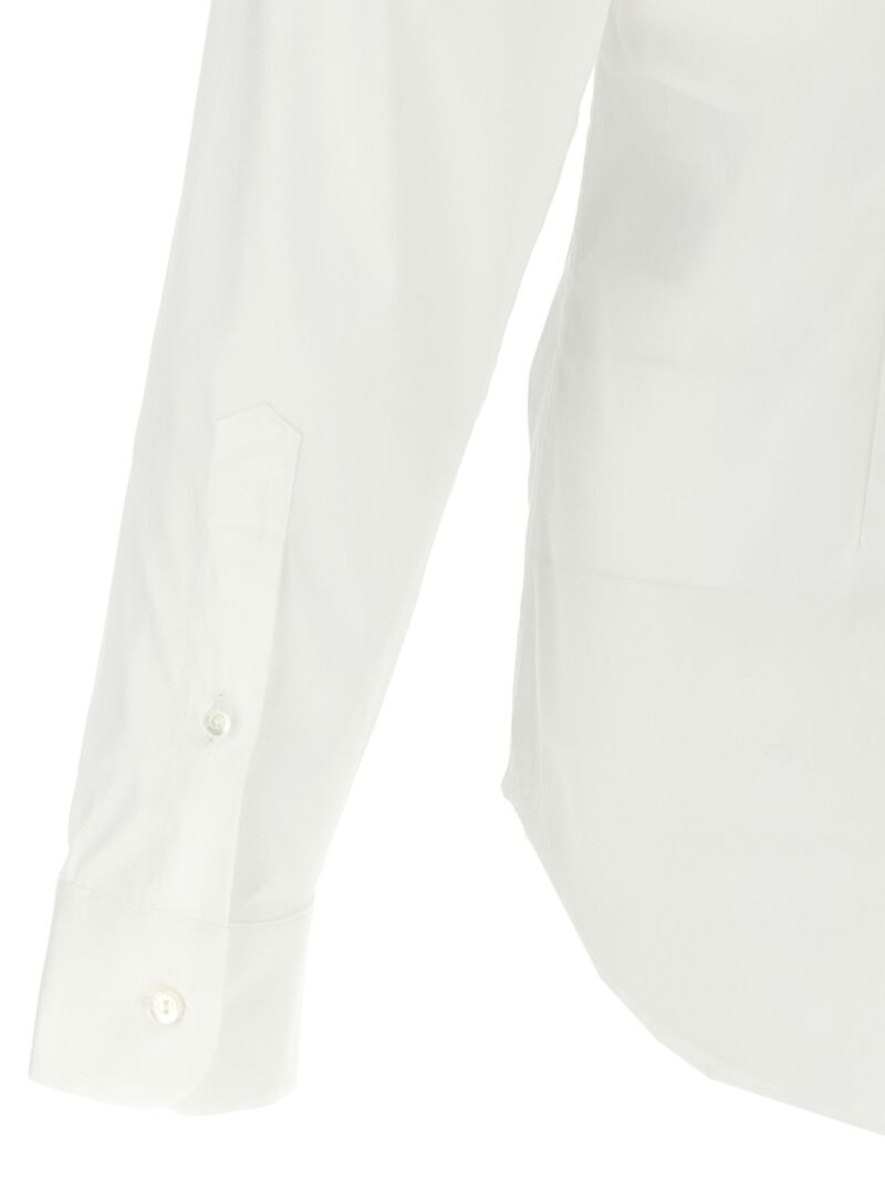 Poplin shirt 78% cotton 17% polyamide 5% elastane GUCCI White