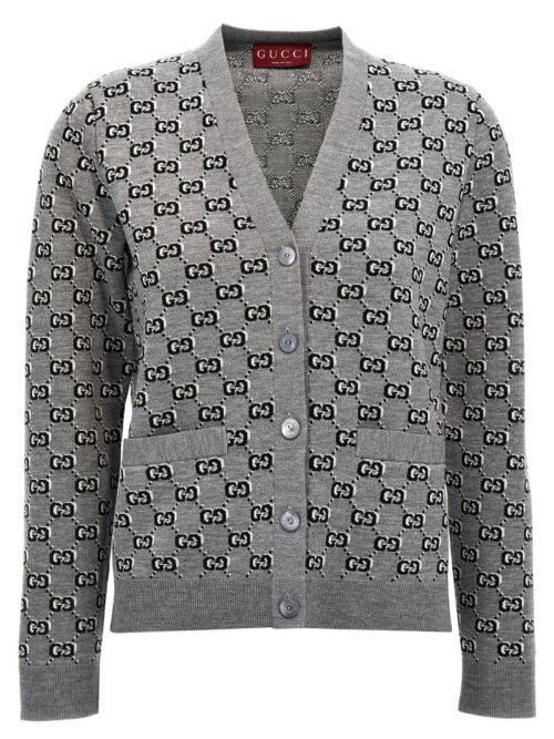 'GG' cardigan GUCCI Gray