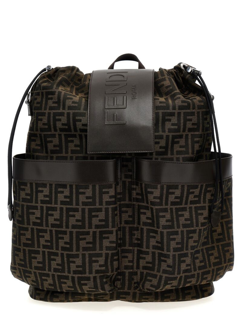 'Fendi Strike Large' backpack FENDI Brown