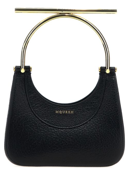 'Mini Cross-Bar' handbag ALEXANDER MCQUEEN Black