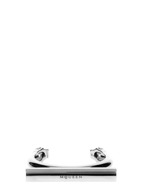 'Cross-Bar' bracelet ALEXANDER MCQUEEN Silver