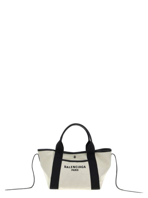 'Biarritz S' shopping bag BALENCIAGA White/Black