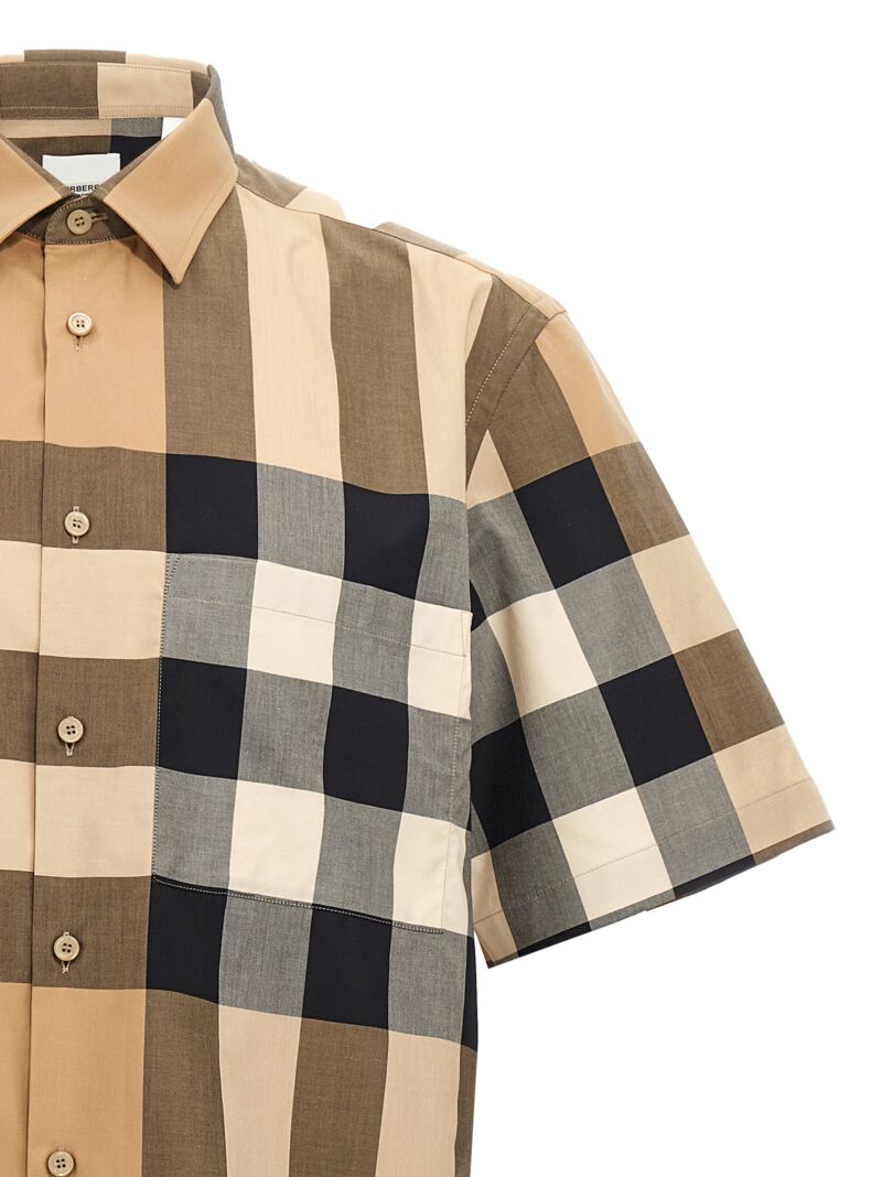 'Summerton' shirt Man BURBERRY Beige