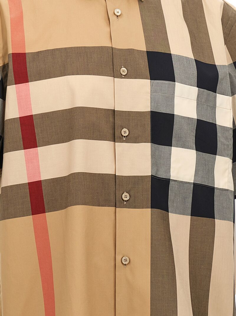 'Summerton' shirt 100% cotton BURBERRY Beige