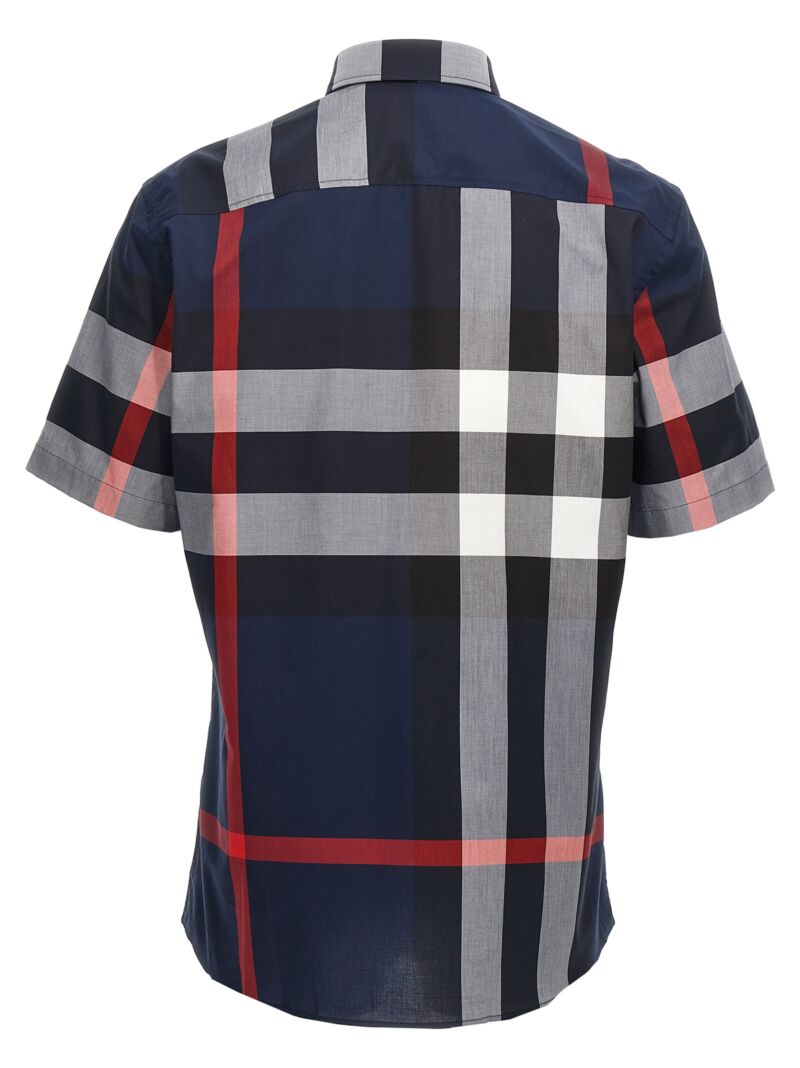 'Summerton' shirt 8079592NAVYIPCHECK BURBERRY Blue