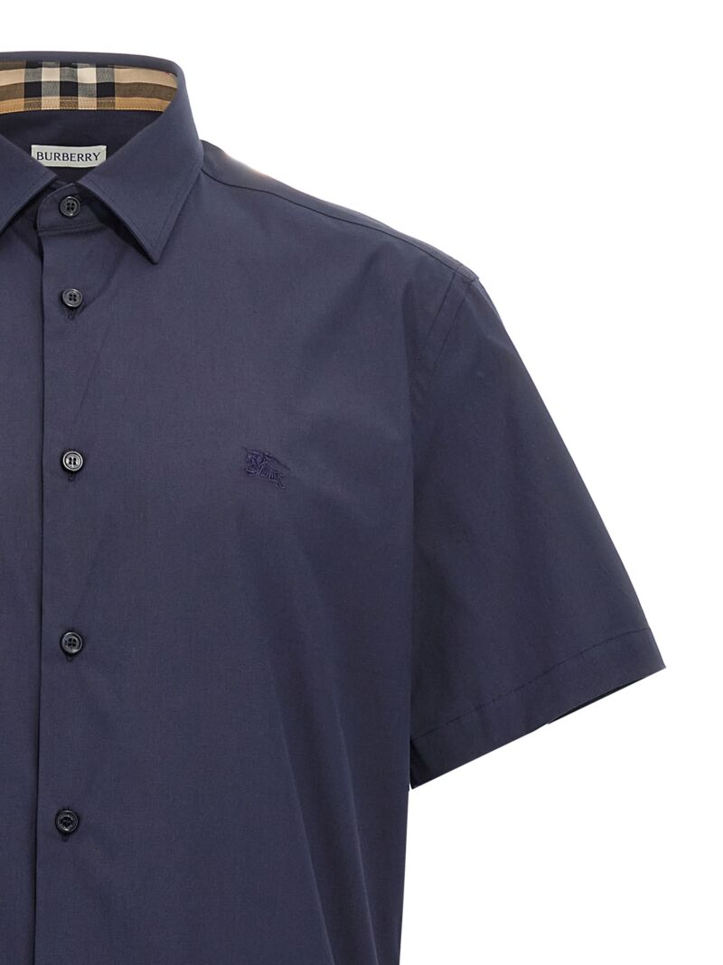 'Sherfield' shirt Man BURBERRY Blue