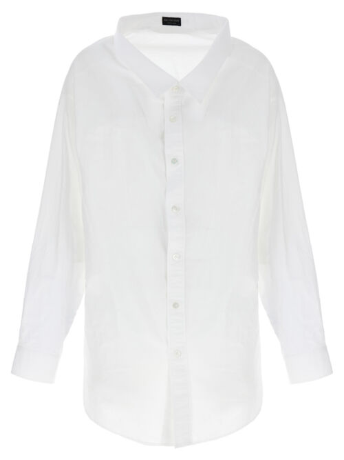 Off-shoulder shirt BALENCIAGA White