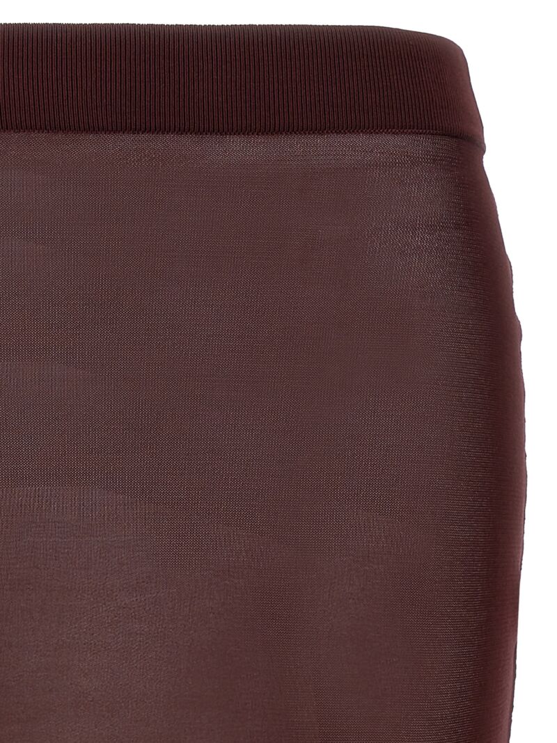 Knitted pencil skirt Woman SAINT LAURENT Purple