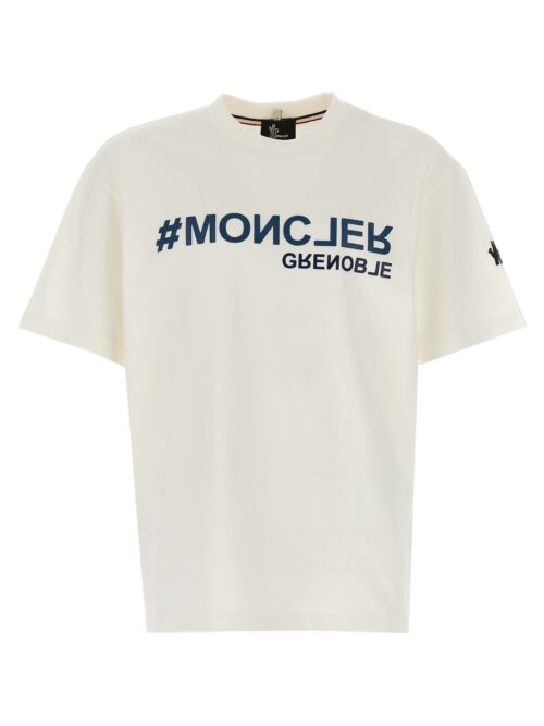 Logo print T-shirt MONCLER GRENOBLE White